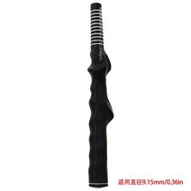 골프연습기 스윙 어프로치 실내 연습망 가정용스크린골프 연습기 1 pc 휴대용 트레이너 훈련 그립 오른손 훈련 보조 도구 액세서리 227, 블랙 9.15mm