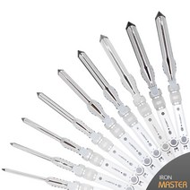 헤어프로 프로페셔널 컬링 원권 아이롱 마스터+(카본꼬리빗 증정) 6-22mm, 6mm