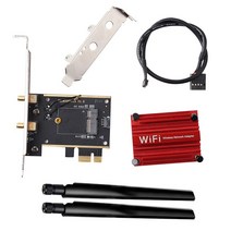 무선 와이파이 6E FV-AXE3000 블루투스 5.2 인텔 AX210 PCI-Express 어댑터 2.4G/5G/6Ghz 5374Mbps 802.11A, 03 Only PCIE Adapter, 1개