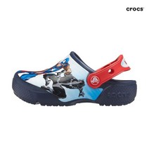 21SS 크록스 어벤져스 라이츠 클로그 키즈 206740-410