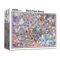 직소퍼즐 풍경 명화 세계의 지폐 1000피스 PL1268, 단품, 단품
