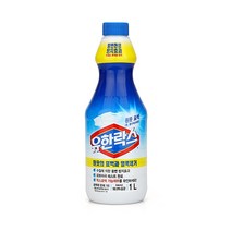유한양행 유한락스 흰옷 표백 1L 표백제 세탁보조제, 1개
