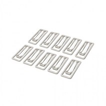 금속책갈피 독서링 북 책 표시 고정 클립 10p 세트, 북마커 실버 10개, 북마커 실버 10개