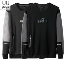 유유가가 남성 일본복고풍 캐주얼 맨투맨 스웨터