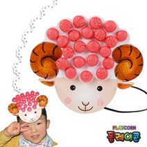 [플레이콘] 플레이콘동물머리띠가면5인용(양)