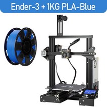 3D 프린터 CREALITY 3D Ender 업그레이드 V2 S1 Pro/ Plus 프린터 전문 FDM 인쇄 재개, 05 Ender 3 ad Blue