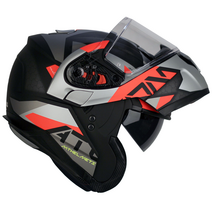 MT ATOM 아톰 시스템 풀페이스 오토바이 헬멧 바이크, 05.ATOM 무광블랙레드