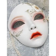 마스크걸 가면 파티 복면 가왕 마걸 분장 가발, 샴페인 골드