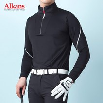 알칸스 봄가을 남성용 긴팔 골프티셔츠 골프웨어 F902