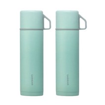 락앤락 이지컵 보온병 텀블러 480ml 1+1, 민트+민트
