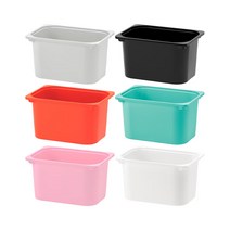 이케아 TROFAST 수납함(42x30x23cm)중형, 오렌지_102.980.24