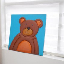 아이 놀이방 꾸미기 안테리어 곰 액자 디피소품 선물
