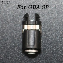 JCD-힌지 액슬 쉘 수리 부품 DS 라이트용 게임보이 어드밴스 SP GBA 교체용 회전 샤프트 NDSL 용, For GBA SP Black, 02 For GBA SP Black