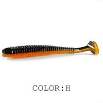 Supercontinental-스윙 임팩트 링 청어 낚시 루어 6 개/10 개 인공 Pesca Leurre Souple, 07 H_03 97mm 6pcs