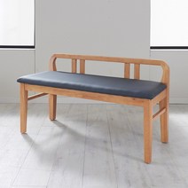 [로드퍼니처] 원목 벤치의자/카페벤치/식당의자/식탁별도, 샤인 2인 벤치의자