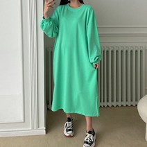 [H스타일](OP)말랑라운드박스롱원피스