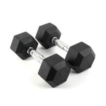 육각 고무 아령 덤벨 세트 1+1 12.5kg 15kg 17.5kg 20kg 22.5kg 25kg 홈트레이닝 크로스핏, 20kg(1+1)