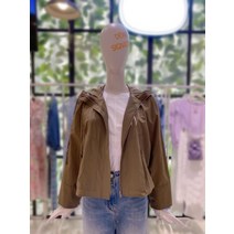 듀엘 언발 뒷 셔링 크롭 점퍼 L223PSJ003 KA(1471609)
