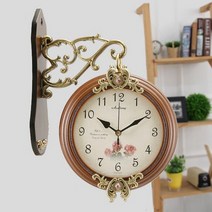 하이아트 [하이아트]무소음 중소형210 양면시계 CHT-424