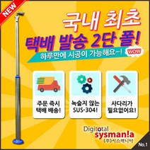 (주)시스매니아 폴 3M SUS 4인치 CCTV폴대 TSP-300, 1개