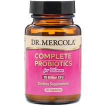 Dr. Mercola 여성용 컴플리트 프로바이오틱 700억 유산균 30베지캡슐, 30정, 1개