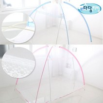 퀸침대모기장 대형모기장 모기장망 모기망 원터치모기장180/블루, 본 상품 선택하기