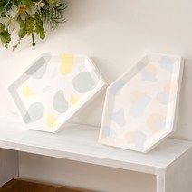 민화샵 테라조 석고 트레이 만들기1064499, 단품