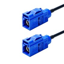 FAKRA 여성 50 옴 RG174 자동차 라디오 안테나 확장 피그 테일 케이블 GPS RF 통신 시스템, FAKRA-C_60CM