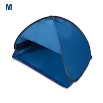 스카이어닝 캐노피 천막 테라스 썬룸 차양막 휴대용 야외 해변 방풍 캐노피 그늘막 전화 홀더 포함 여행, 01 Blue M