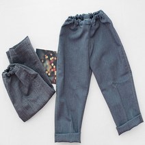 천고아 선염 청 해지 원단 2color, 블루톤