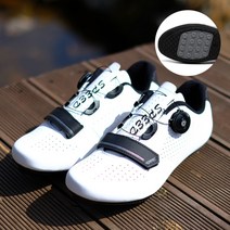 막심 화이트 로드 마운틴 자전거 신발 사이클 클릿 평페달 슈즈 모음, 260(41), 옵션3. 평페달용