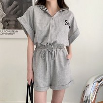 [천삼백케이] [겟잇미] 지우래 자수 여성 베이직 점프수트