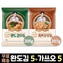 삼립 하이면 완도김우동 5봉 + 김치우동 5봉