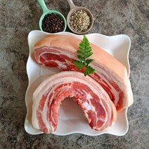 명절 추석 캠핑 통오겹살 1kg 에어프라이어오삼겹 에어프라이, 통두께 절단없음, 10cm