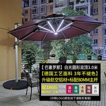 정자 파고라 원두막 파고라 파라고 야외 우산 파티오 LED 조명이 있는 대형 태양 로마 정원 스톨, 23 23