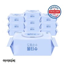 ITC 아이티씨 도톰순수 캡형 물티슈 10팩, 단일옵션