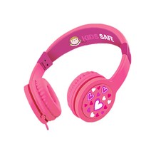 엑토 BKS-81 아이 청력보호 어린이 쿠션 편안한 헤드폰 폴딩 핑크