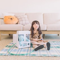 아기 어린이 토이웨건 하얀 끌차 손수레 종이장난감 종이자동차 인형유모차