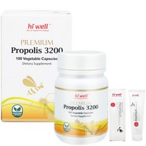 하이웰 프리미엄 뉴질랜드 프로폴리스 3200 100캡슐, 1개, 100정
