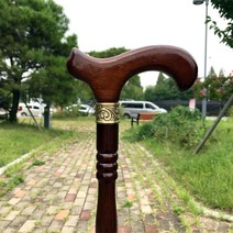 ab_452 원목 고급 나무지팡이(95cm) 원목지팡이 나무지팡이 노인지팡이 어르신지팡이 마호가니지팡이, 프로△상품선택△