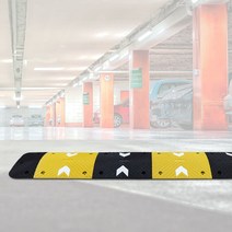 신도 조립식 고무 과속 방지턱 차량방지턱 400, 검정블럭 1개