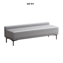 엔틱벤치 베드벤치 침대 스툴 대학생방 인테리어 청소년방 꾸미기 벤치 침실 가구, 170x45x50 라이트 그레이