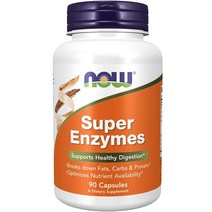 나우푸드 아밀라아제 판크레아틴 프로테아제 소화효소제 90캡슐, 1개, 기본