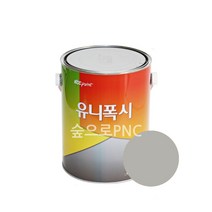 KCC정품 유니폭시코팅 4L 에폭시 주차장 바닥재 에폭시바닥재 중 상도, 회색, 1개