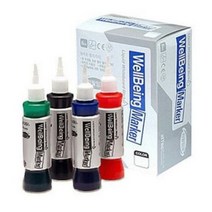 4색 아피오 잉크(1병 웰빙 무광화이트보드용) 마카