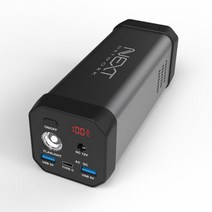80W DC12V 여행용UPS USB타입 CTYPE 보조배터리 220V LED랜턴 비상충전기 인버터 야외 캠핑차박 등산낚시