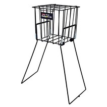 Tourna Ballport 120 바퀴 달린 테니스 공 픽업 호퍼 블랙, Large 120 with Wheels