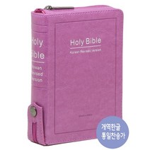개역한글성경전서 통일 찬송가 H62HB 한자표기 진달래 옛날성경책 예쁜성경책 기독교백화점