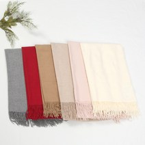 [이자이 Esaie] EWSL2002 고급 무지 캐시미어 머플러