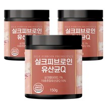실크피브로인 유산균Q 분말 가루, 3개, 150g